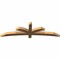 Ekena Millwork Davenport Timber Gable Bracket, Western Red Cedar, 72"W x 21"H x 3 1/2"D x 3 1/2"F, 7/12 Pitch GBW072X21X0404DAV00SWR - alternate 2